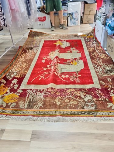 Tappeti persiani usati rosso - tappeti,