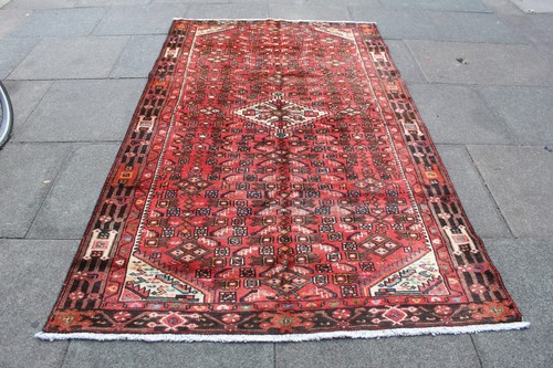 Tappeto rosso lana - , orientale
