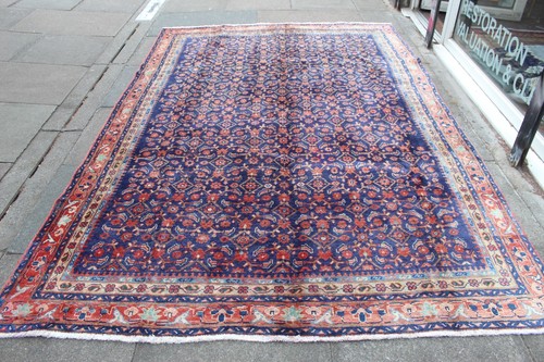 Tappeto grande vintage fatto - , a