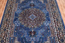 Geometric Blue Rug 4x6 ft Rug