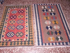 2 kilim scendi letti kashkai